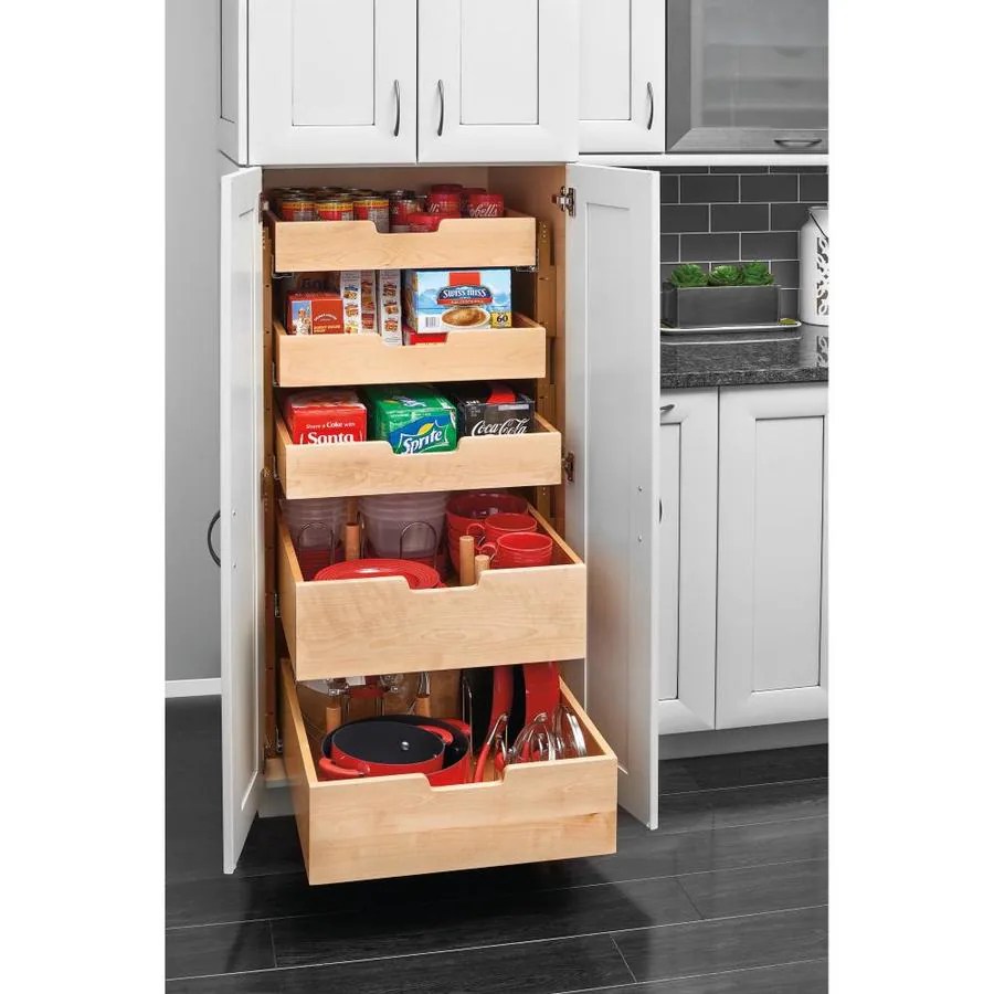 Pull-out cabinets