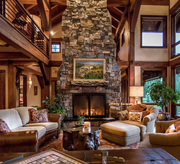 Rustic interior design