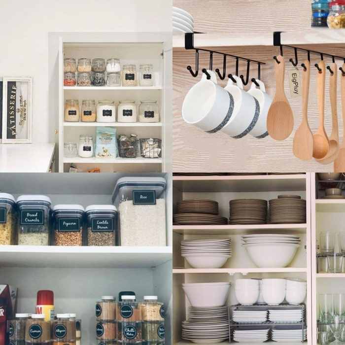 Cabinet organization ideas