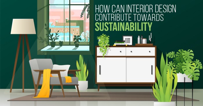 Sustainable interior design