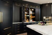 Custom-built cabinets