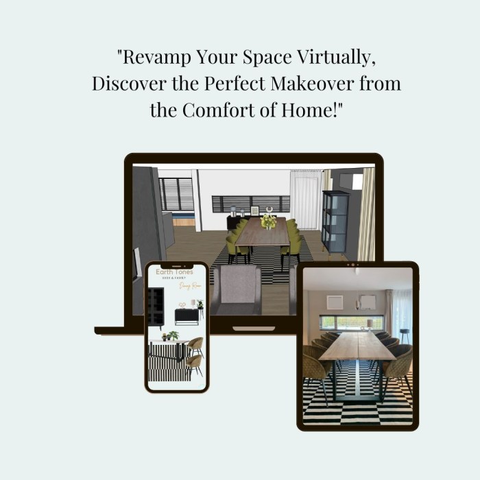 Virtual interior design