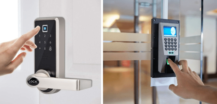 Biometric door locks