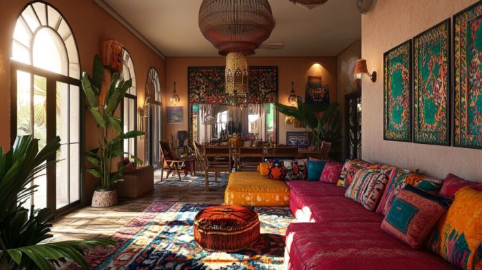 Bohemian interior design