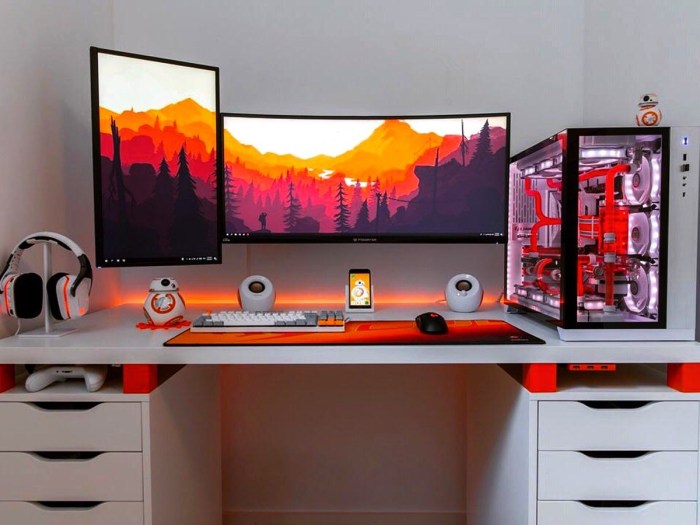 Gaming setups