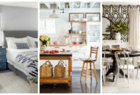 Before and after interior design transformations of entire houses