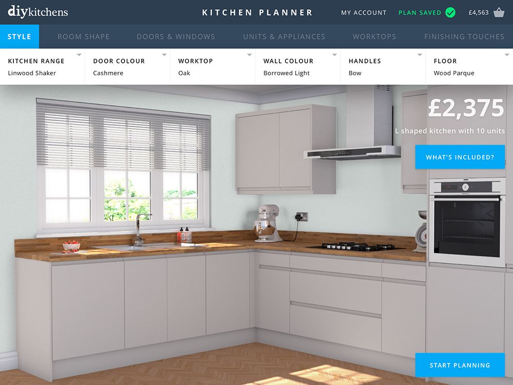 Custom kitchen cabinet design software free online