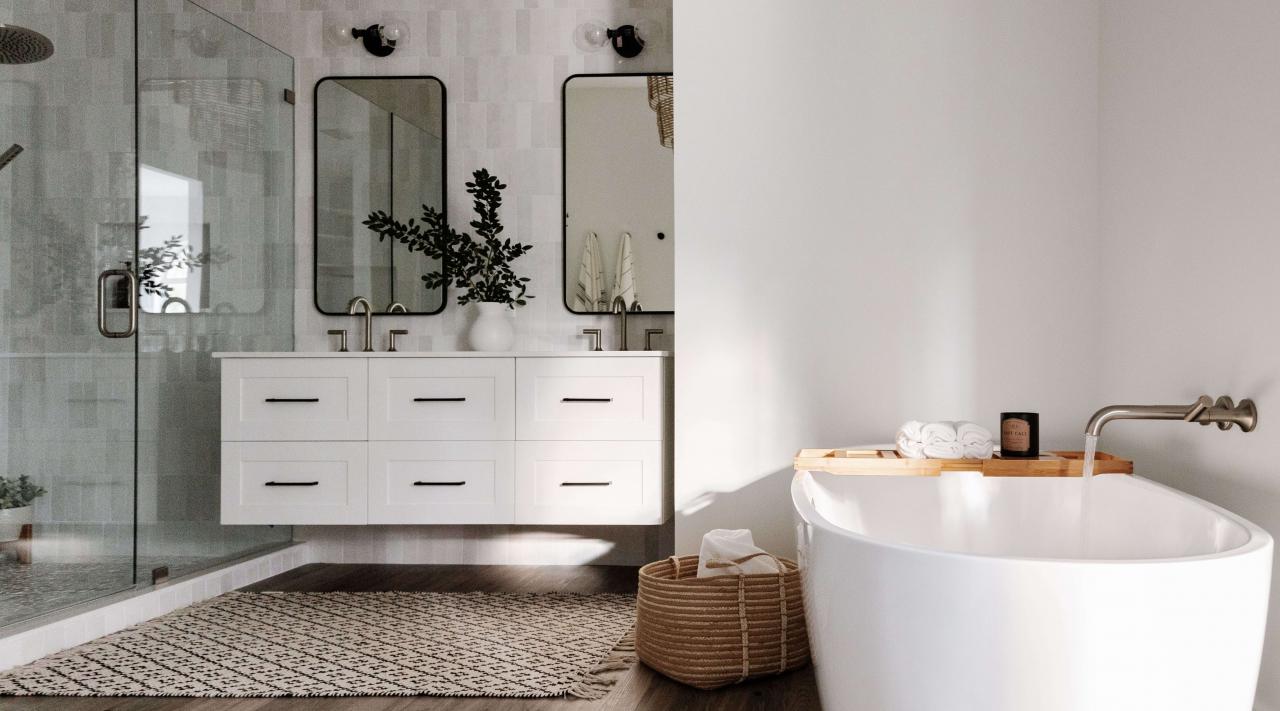 Unique bathroom vanity cabinet designs with modern touch