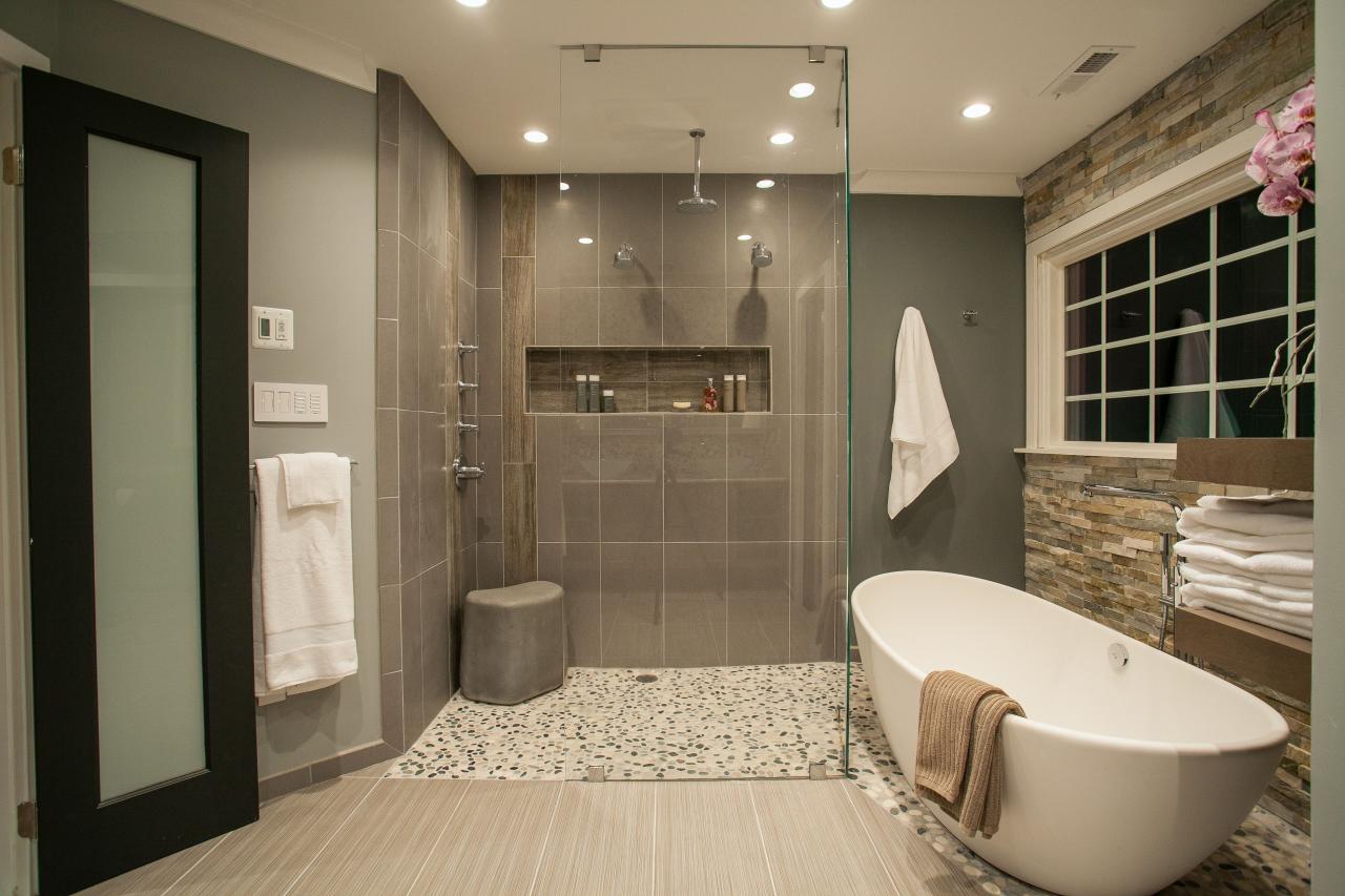 Transforming a dated bathroom into a modern spa-like oasis on a budget